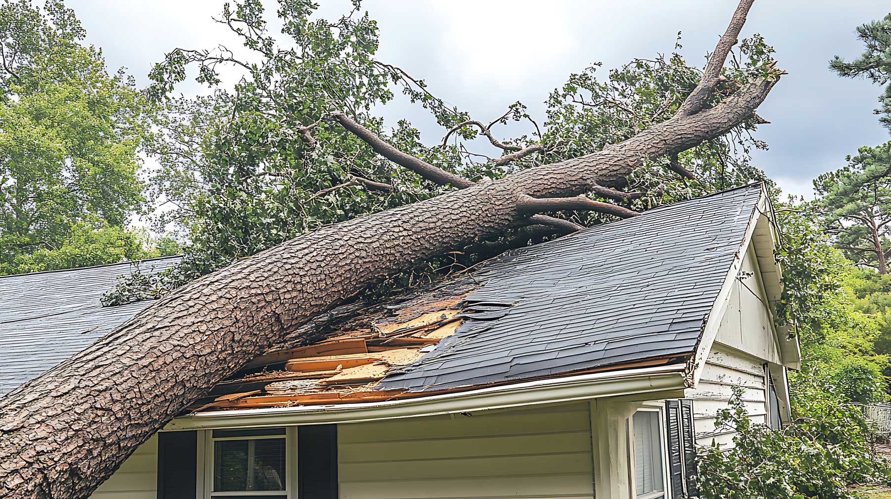 storm damage claim